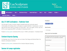 Tablet Screenshot of lucsculpture.com